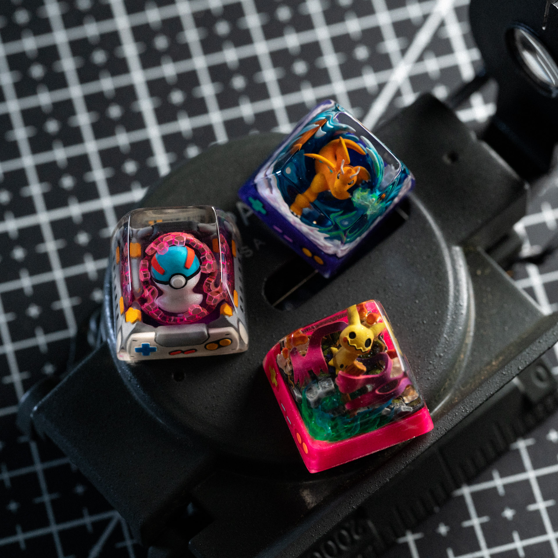 S-Craft Studioアルチザンポケモンキーキャップ20個セット - PC周辺機器 S-Craft Studioアルチザンポケモンキーキャップ20個セット - PC周辺機器